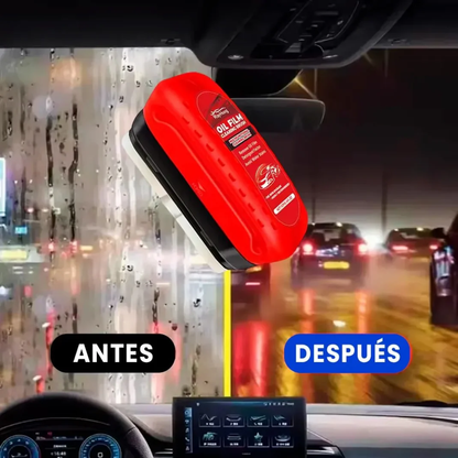Esponja Antiempañante 2 en 1 — Elimina la película grasa que te encandila de noche